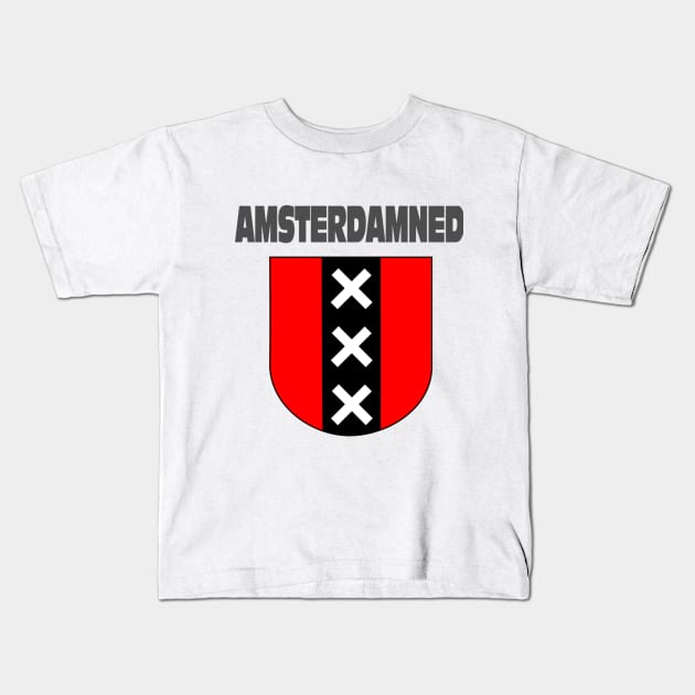 Amsterdamned Kids T-Shirt by Gabriel43